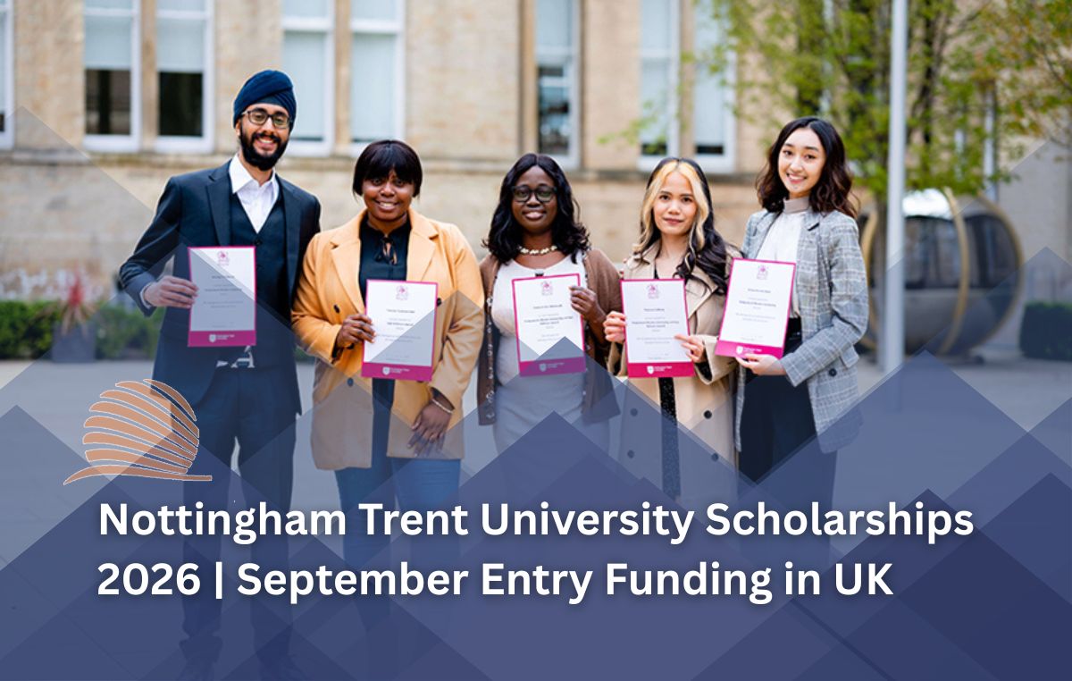 Nottingham Trent University Scholarships 2026 | September Entry Funding in UK